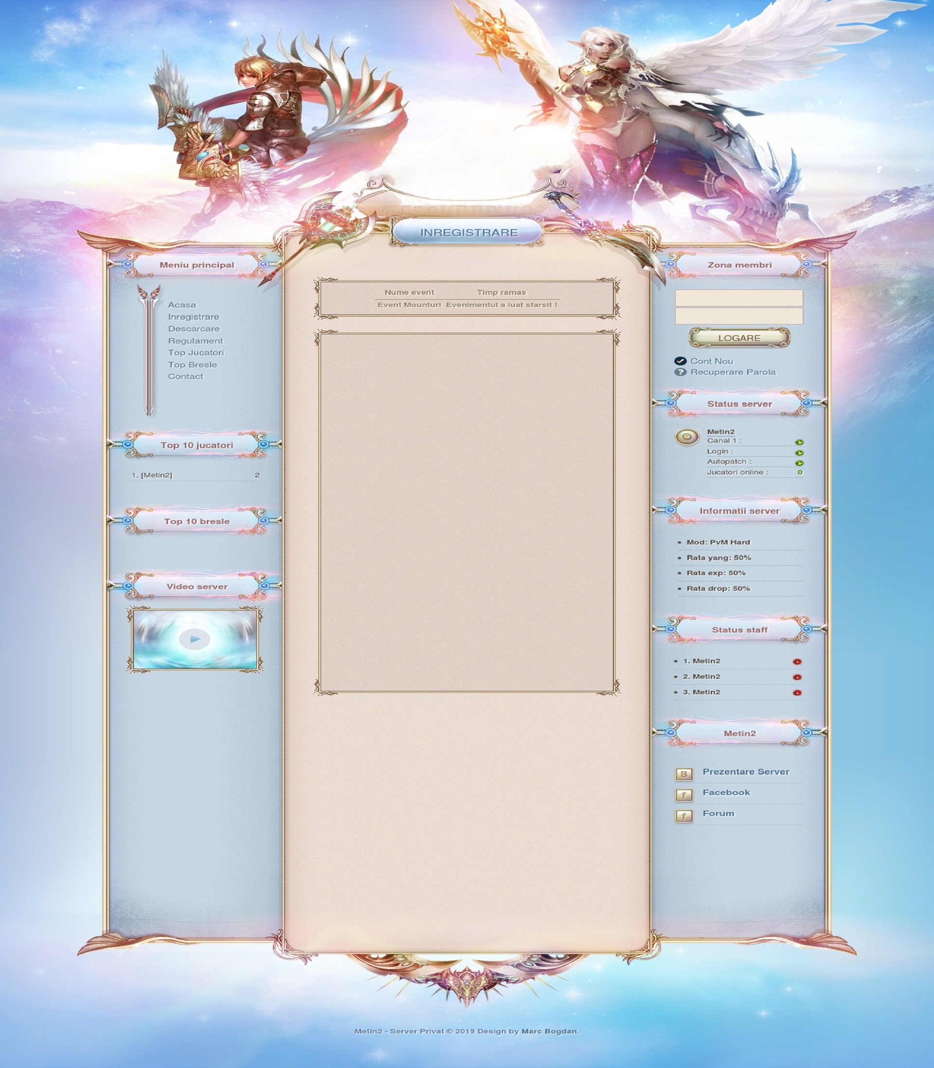 gazduire Metin2, Hosting Metin2, Host metin2, host server metin2, gazduire server metin2