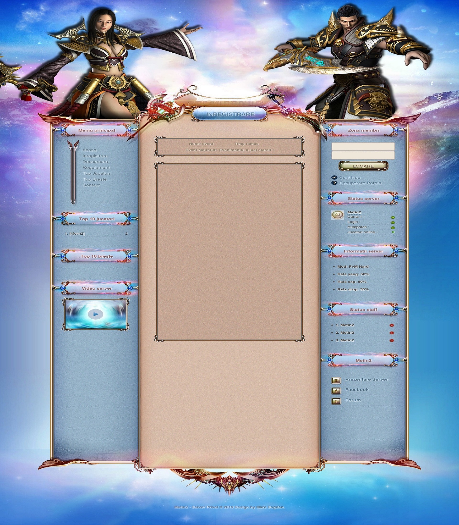 gazduire Metin2, Hosting Metin2, Host metin2, host server metin2, gazduire server metin2